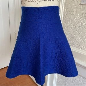 Brand new A lined ruffled floral skater skirt